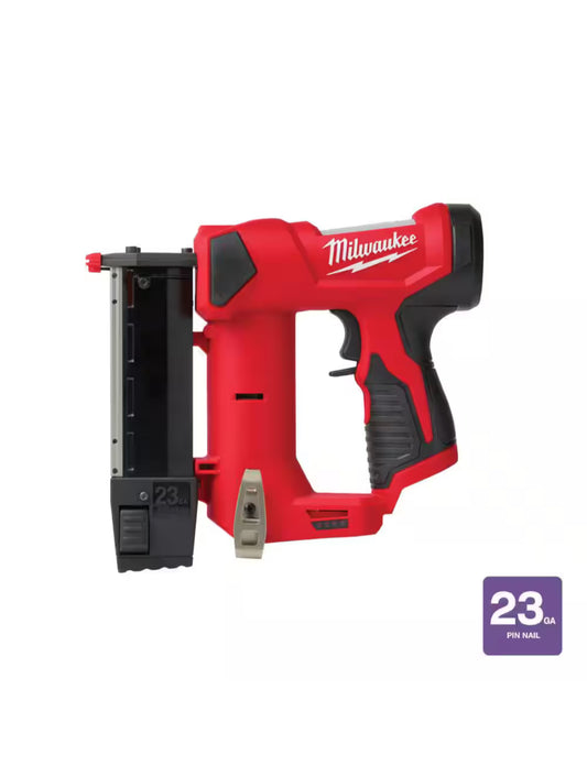 Milwaukee
M12 12-Volt 23-Gauge Lithium-Ion Cordless Pin Nailer (Tool-Only)