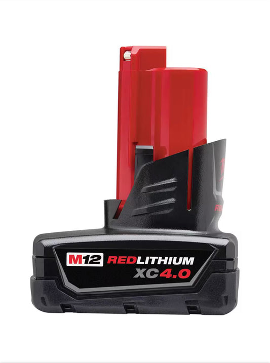 Milwaukee
M12 12-Volt Lithium-Ion XC Extended Capacity Battery 4.0Ah