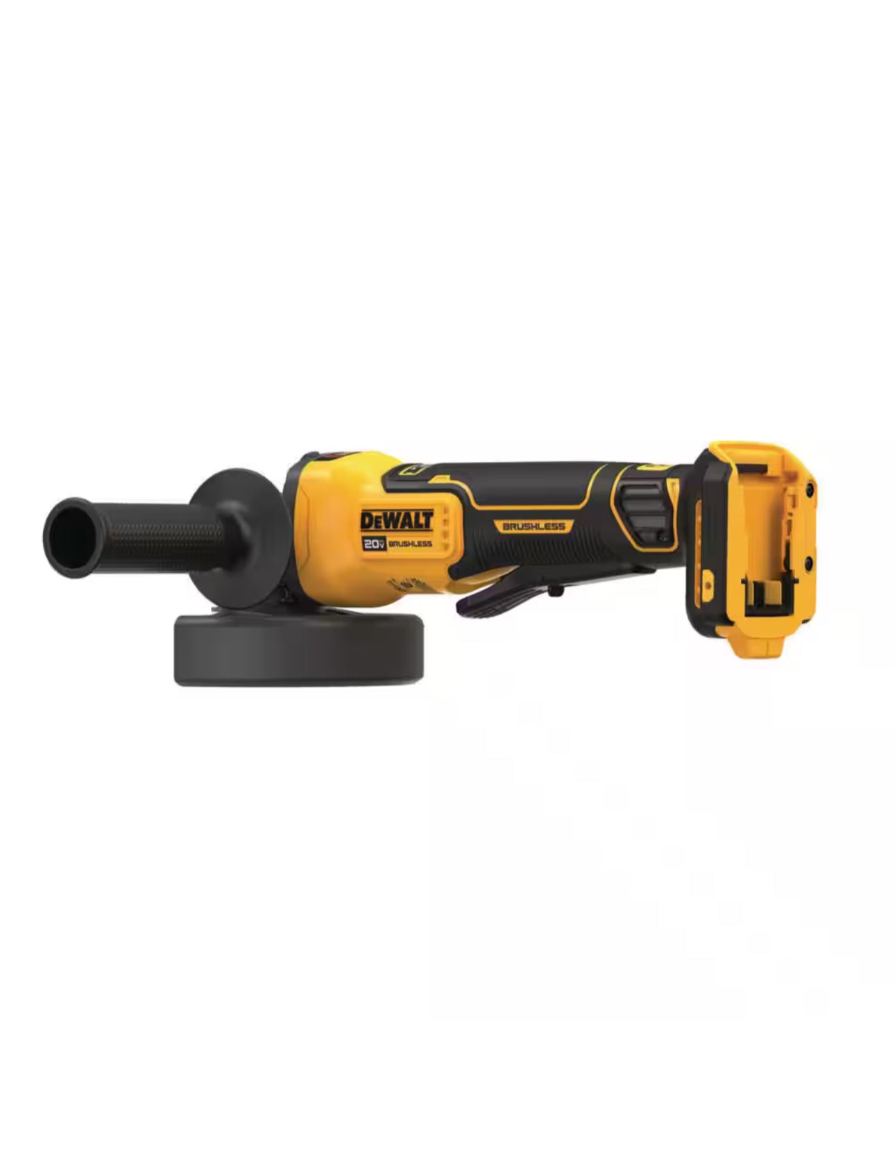 DEWALT
20V MAX Cordless Brushless 4.5 - 5 in. Paddle Switch Angle Grinder with FLEXVOLT ADVANTAGE (Tool Only)